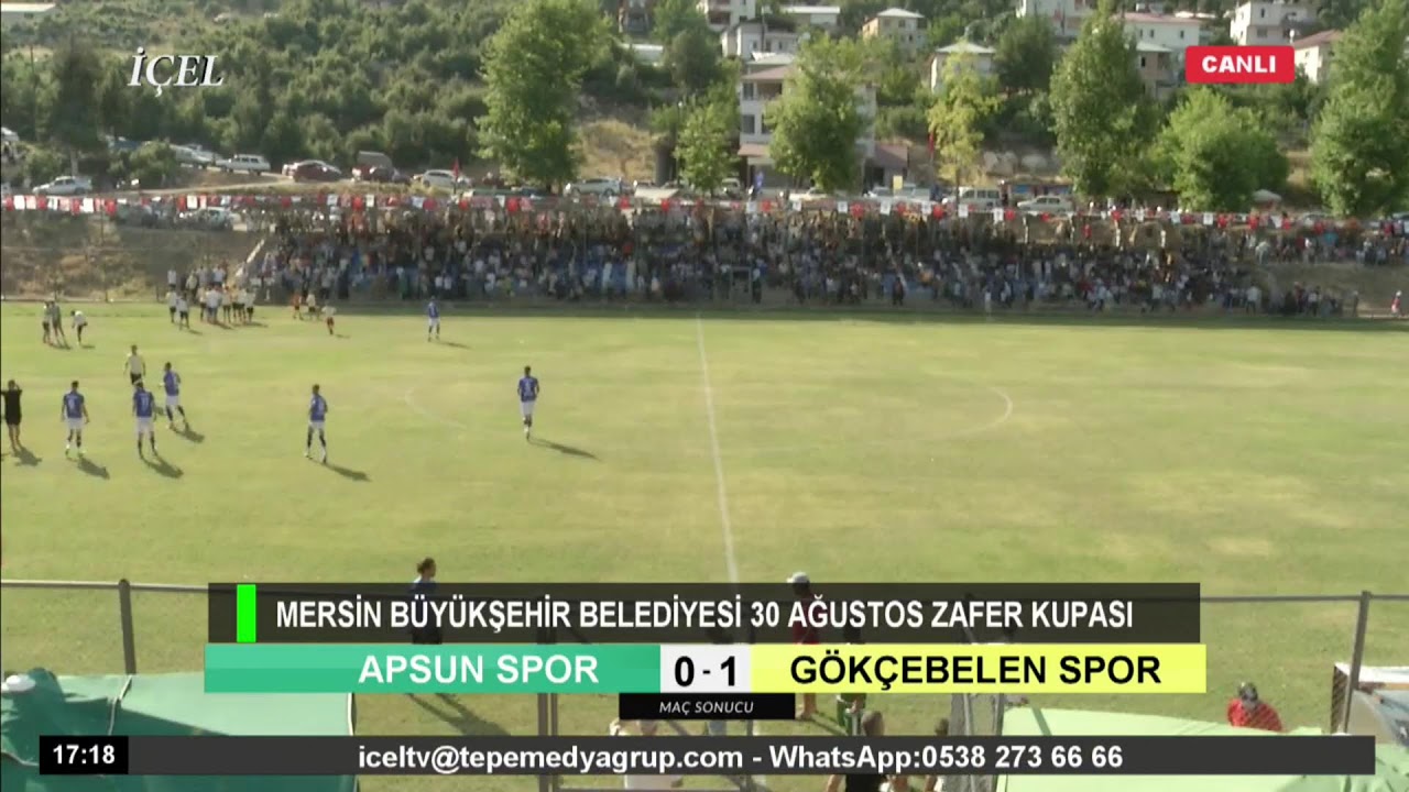 #Canlı 20.07.2024 - 30 Ağustos Fındıkpınarı Futbol Turnuvası- Apsun – Gökçebelen Maçı