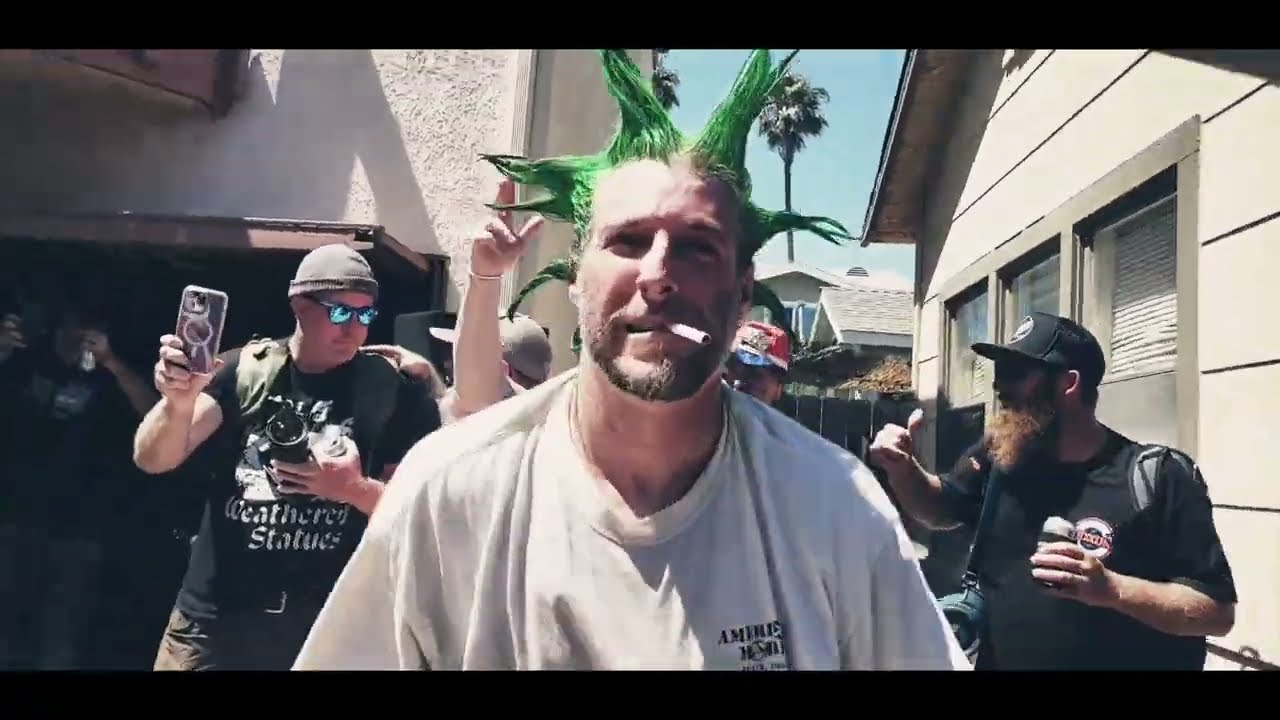 Amerikan Made plays Punk Rock in Huntington Beach on the 4th of July, 2023