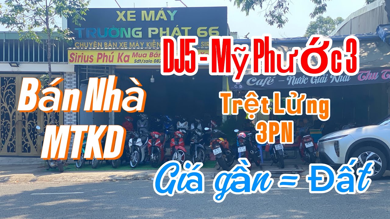 Bán nhà trệt lửng dj5, mỹ phước 3, giá gần bằng đất