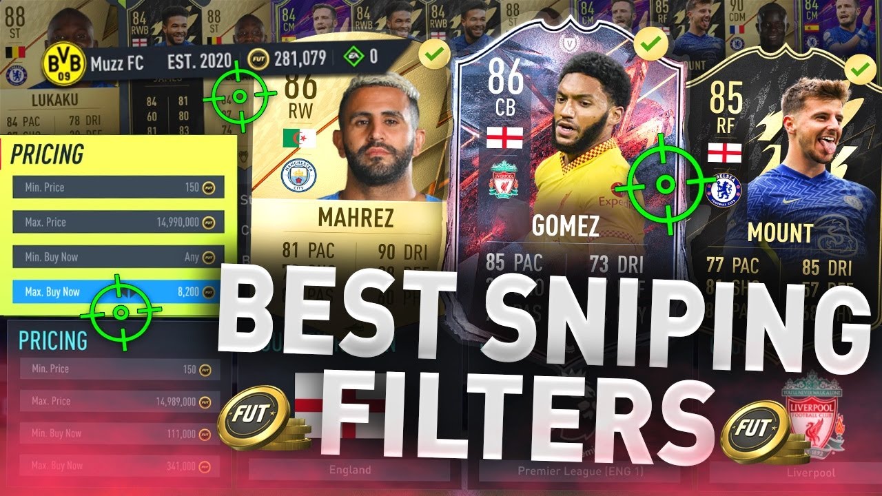 WOW! 🤩 THE BEST SNIPING FILTERS #68 *MAKE 300K QUICKLY* (FIFA 22 BEST SNIPING FILTERS TO MAKE COINS)