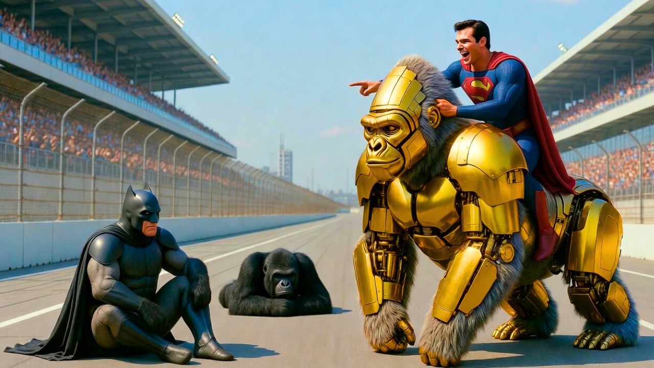 🦍🕷️ SUPERMAN Wins The Magic Legendary King Kong Racing Championship – Epic Racing Challenge