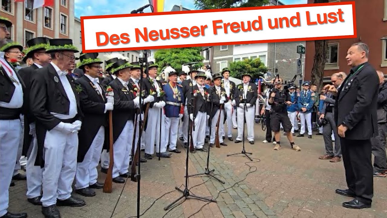 Neusser Bürger Schützenfest 2025 /Grenadiersänger - Des Neusser Freud und Lust /31. August 2025 (4K)