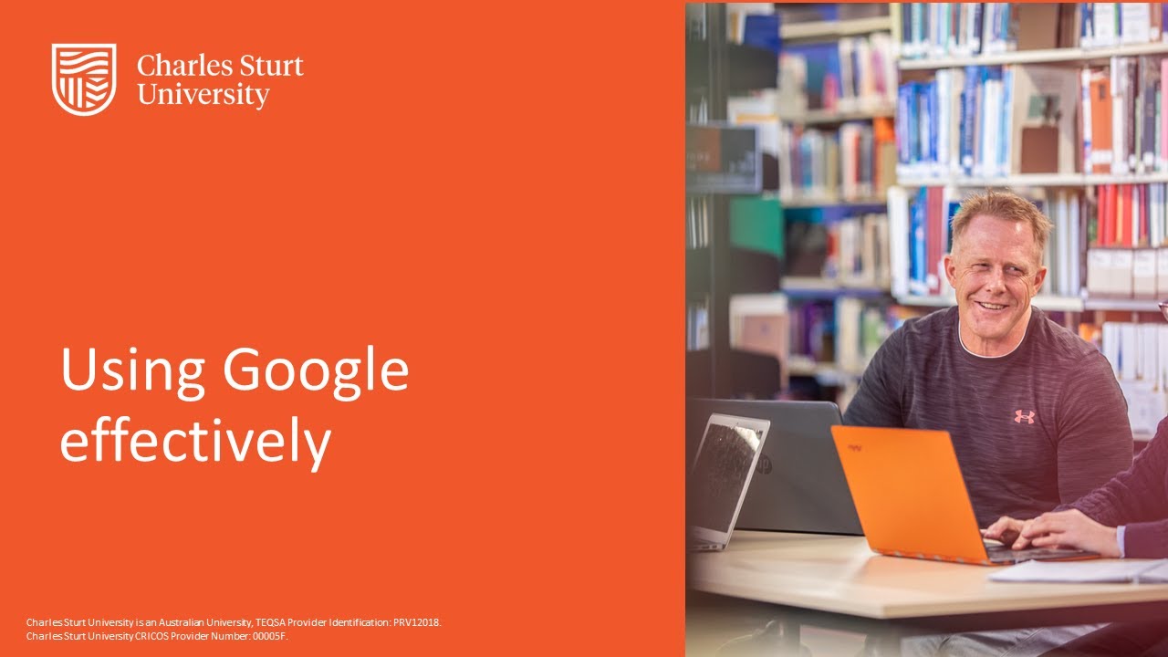 Using Google effectively