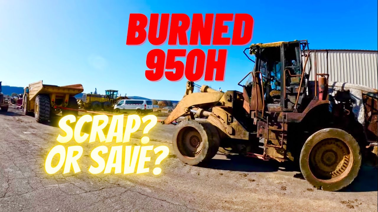 У этого CAT 950H был ПЛОХОЙ ДЕНЬ! Можно ли что-нибудь спасти?!