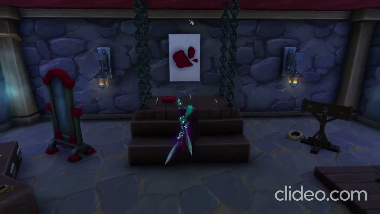 World of Warcraft Housing Torture Room