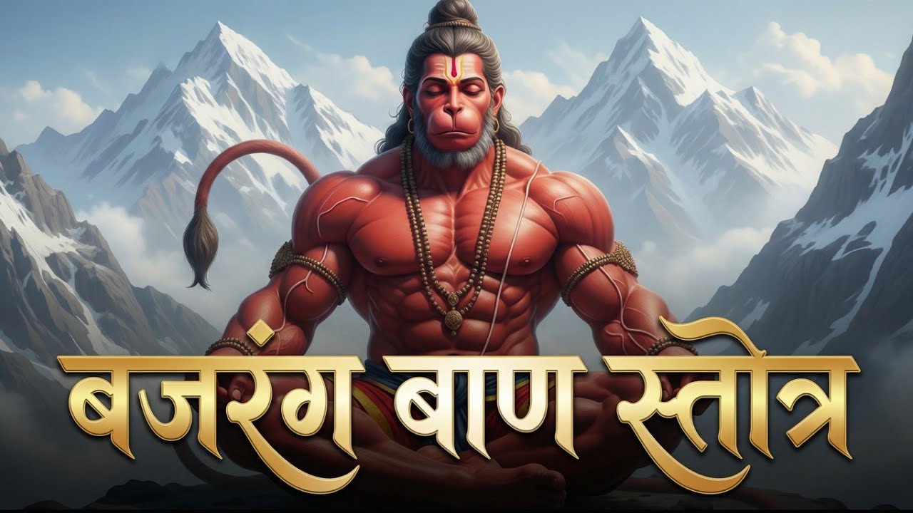 बजरंग बाण 🔱 | Fast Dhol Chant | Powerful Hanuman Protection Mantra