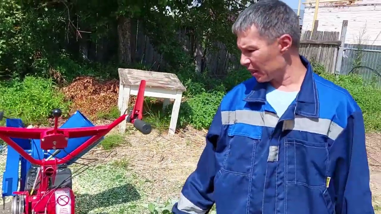 Универсальная приставка для измельчения веток, травы, ботвы и т.д. к мотоблоку