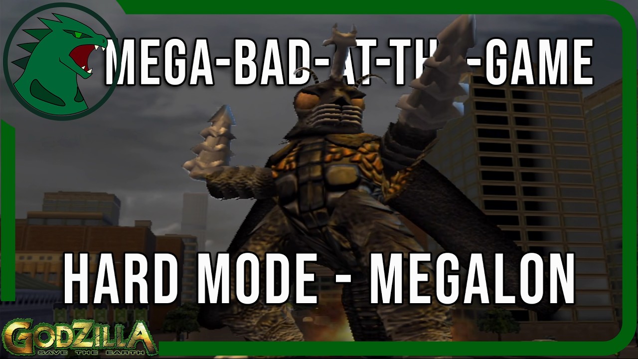 Godzilla: Save the Earth Hard Mode - Megalon Run [Gameplay to put on in the background]