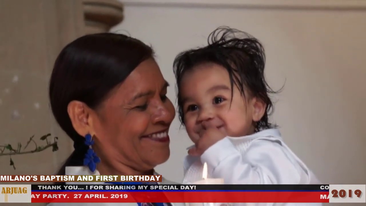 MILANO'S CHRISTENING PARTY