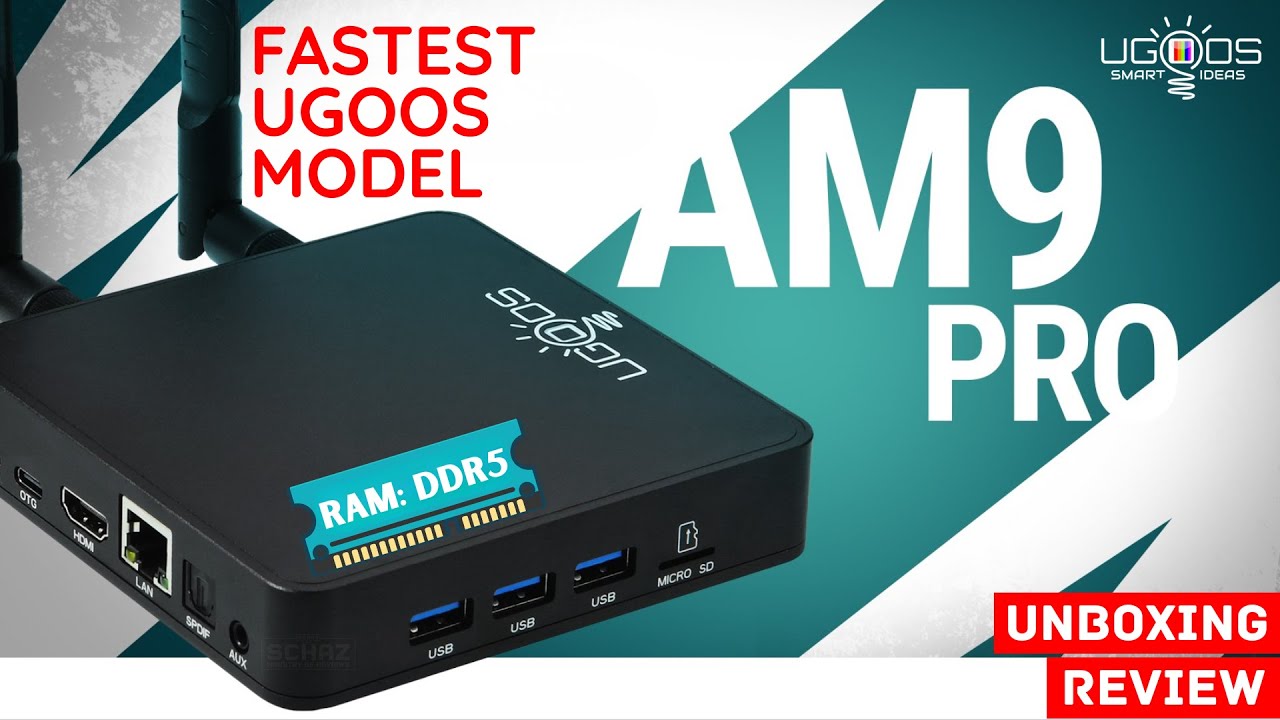 Новая ТВ-приставка Ugoos AM9 Pro на Android 14 | Молниеносная оперативная память DDR5 | Обзор рас...