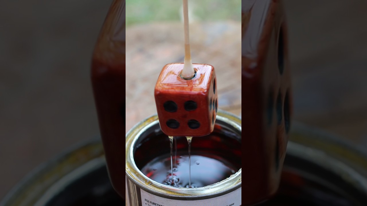 How To Make Wooden Ludo Dice ,Easy to make -DIY#shorts