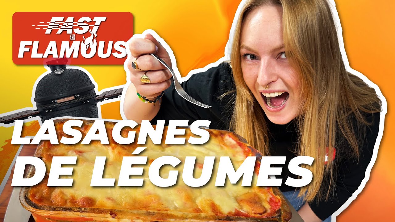 Les lasagnes de légumes au barbecue // ⚡ Fast and Flamous 🔥