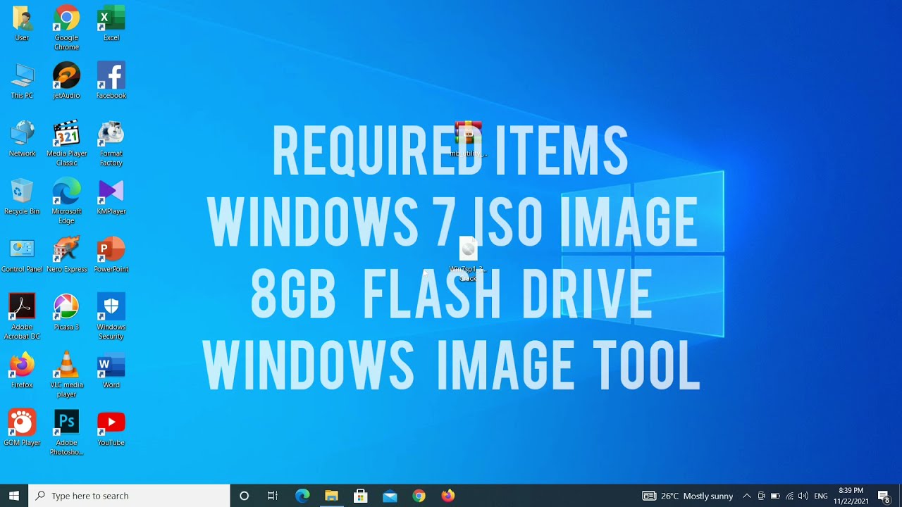 Install windows 7 on Intel 7th generation processor/ Inject USB 3.0 driver in to windows 7 USB Drive