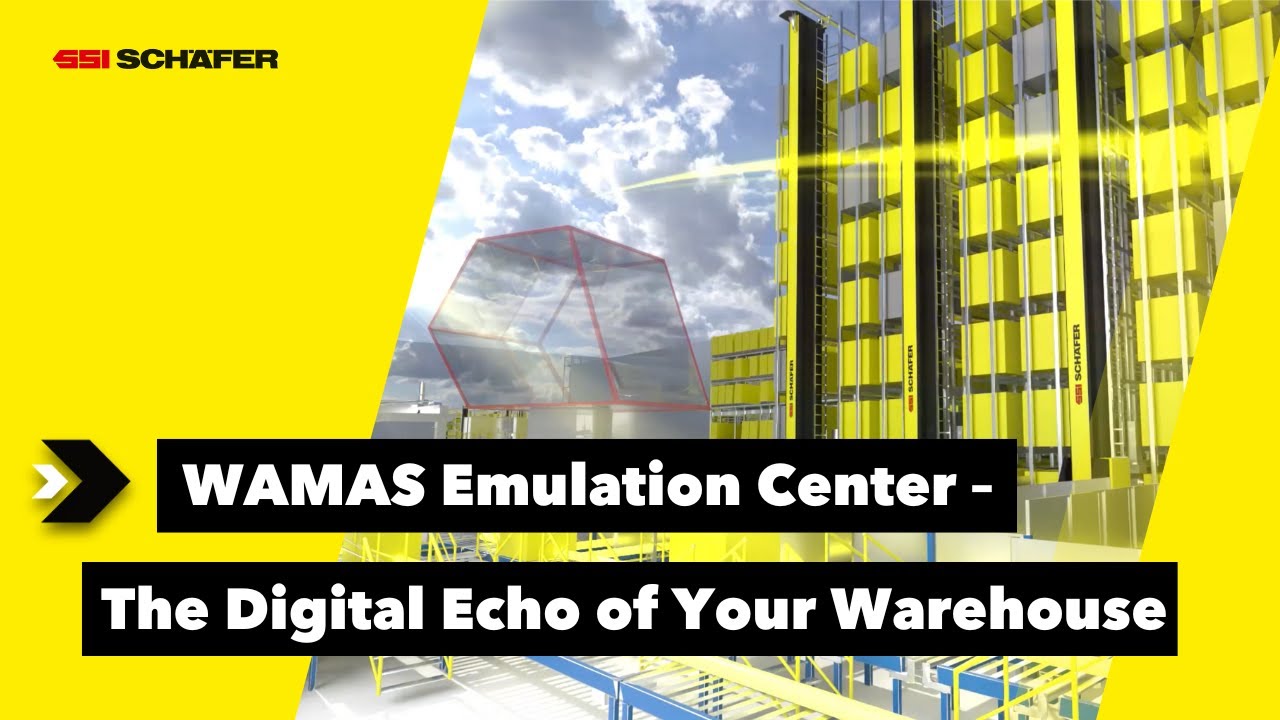 WAMAS Emulation Center &ndash; the digital echo of your warehouse | SSI SCHAEFER