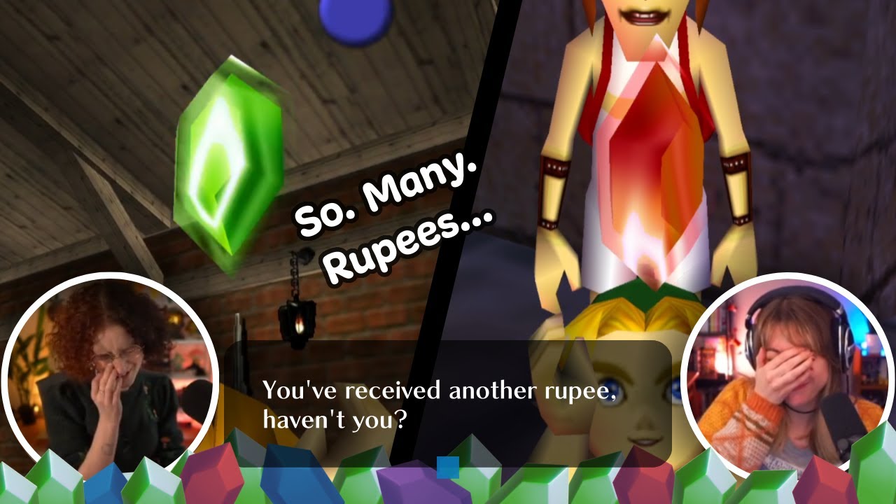 SWIMMING IN GREGS | OOT/MM Rando with LeighXP!