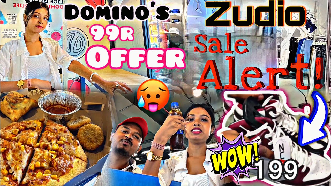 Truth Behind ZUDIO SALE 🤯| Siliguri Zudio Sale | ￼Domino’s 99rs pizza 🍕😋| #riyashilofficial3