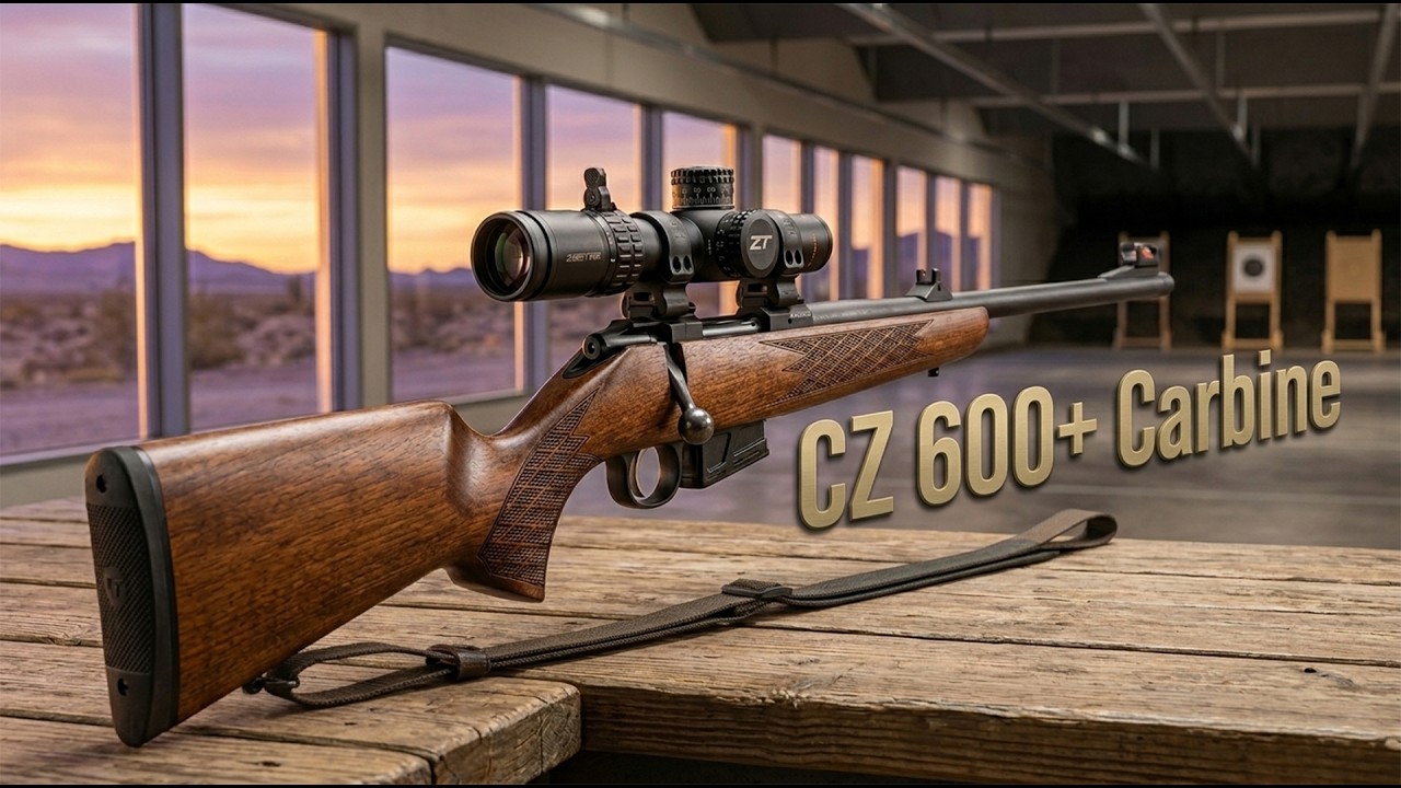 Why the CZ 600+ Carbine Might Be the Perfect Compact Hunting Rifle