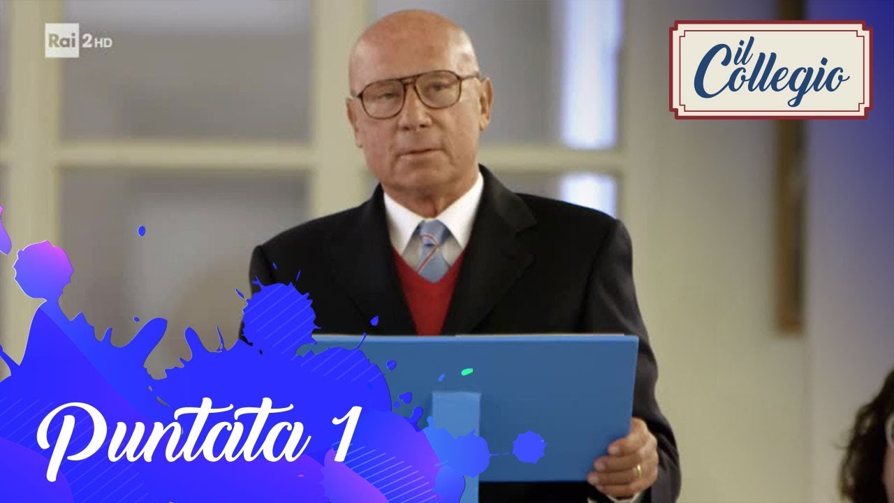 Il benvenuto del Preside e il test d'ingresso - Prima puntata - Il Collegio 4