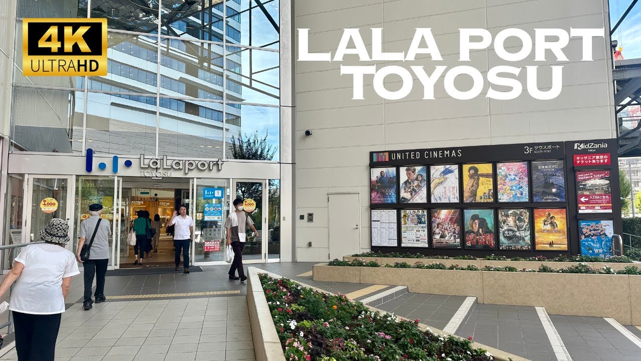 [4K] La La Port TOYOSU in TOKYO 🇯🇵🐧 Nonstop Walking Tour / ららぽーと豊洲 東京 散歩