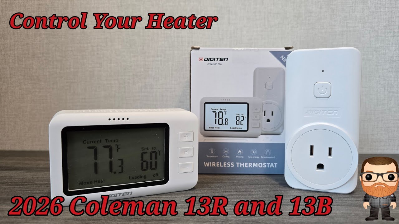 Обновите свой кемпер: термостат DIGITEN Mod для Coleman 13R и 13B 