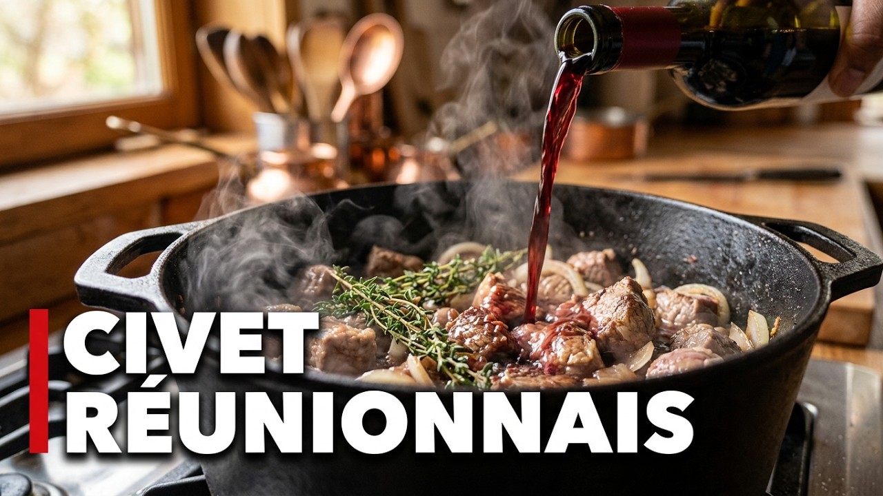 Comment faire un civet de porc à la réunionnaise ?