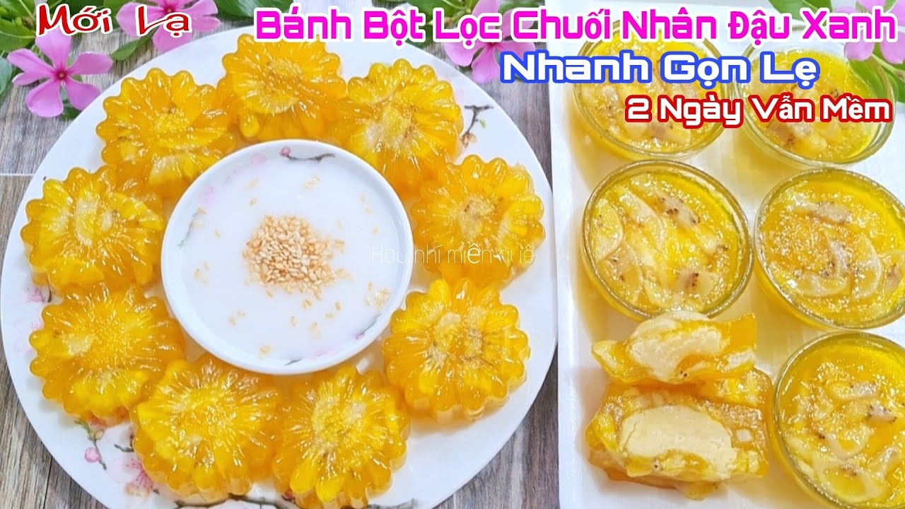 Ngạc Nhiên Khi Lần Đầu Làm Bánh Bột Lọc Chuối Mới Lạ Lại Thơm Ngon Béo Bùi Và Dễ Đến Vây
