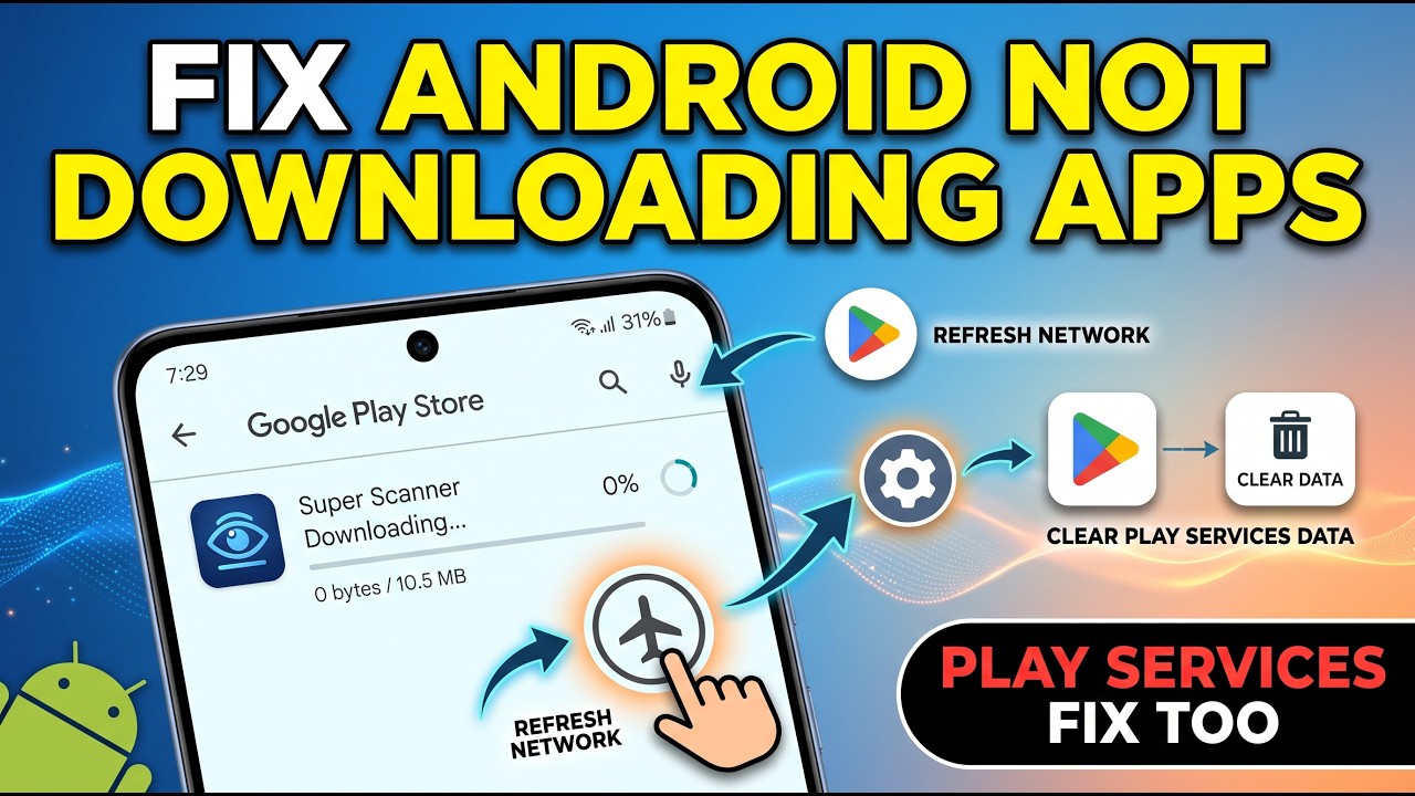 How to Fix Android Not Downloading or Installing Apps (2026) &mdash; Quick & Easy