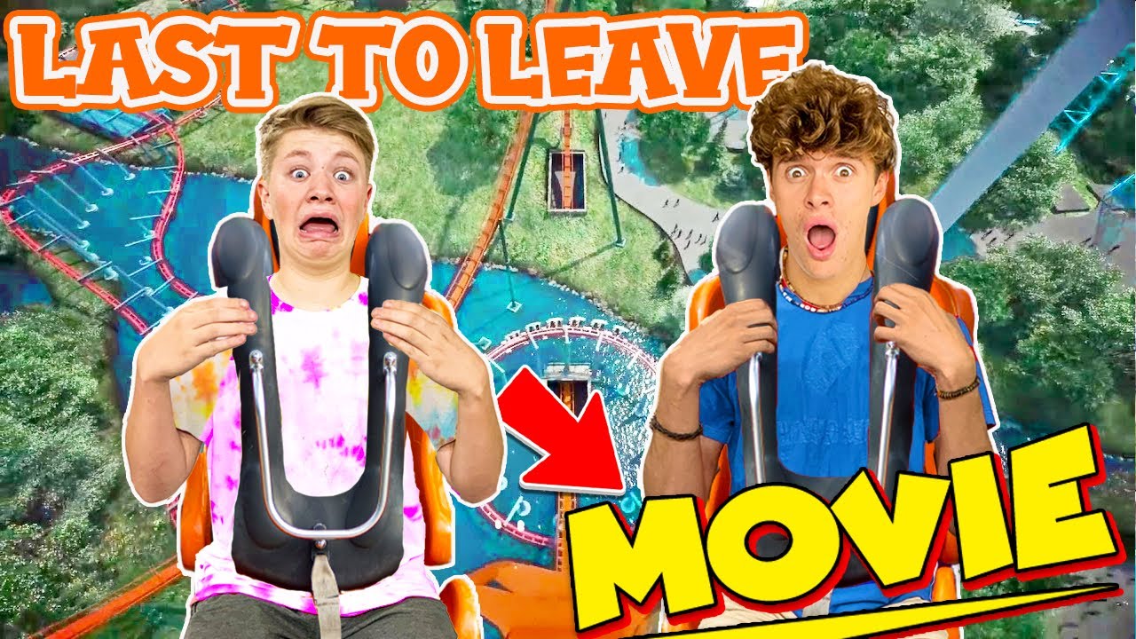 LAST to LEAVE Movie Compilation! Funny Challenges Ft/ The Kjar Crew