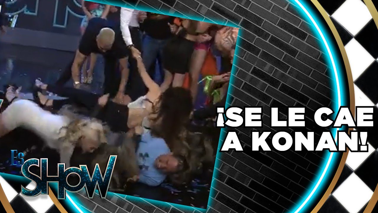 Konan provoca múltiple caída | Es Show