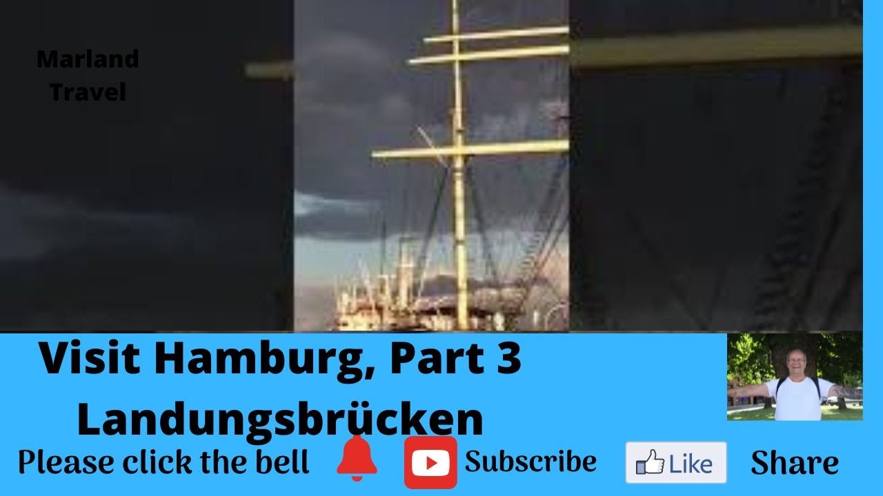 Visit Hamburg Part 3 Landungsbr&uuml;cken 2022 #germanyvlog #harmburg