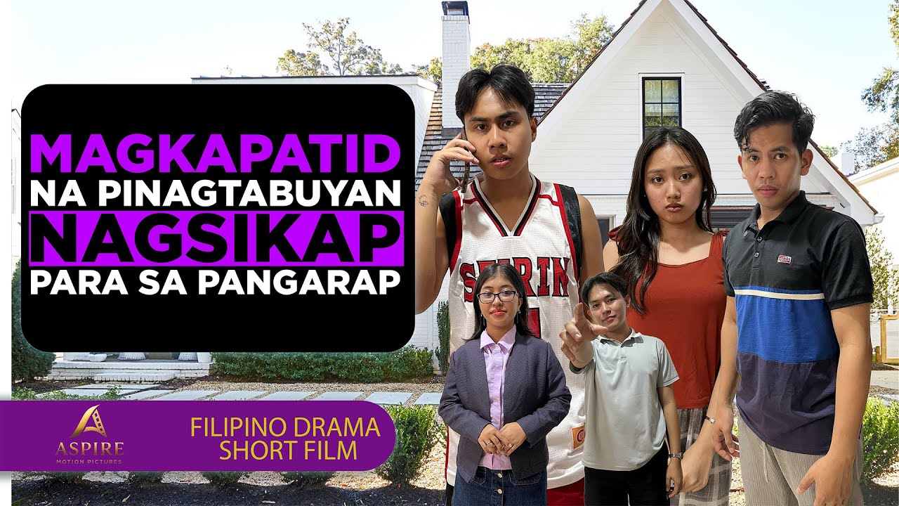 Magkapatid na Pinagtabuyan, Nagsikap Para sa Pangarap | Tagalog Short Film