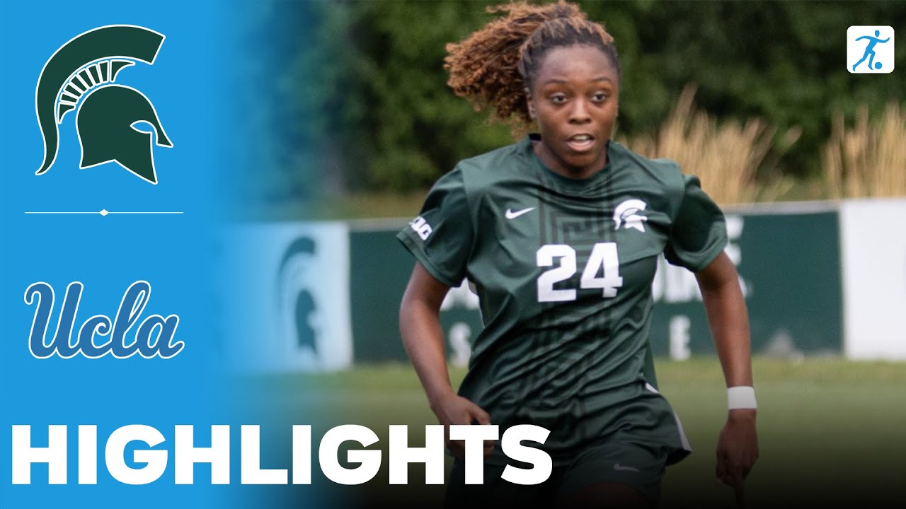 Michigan State vs UCLA | NCAA College Women's Soccer | Highlights - September 18, 2025
