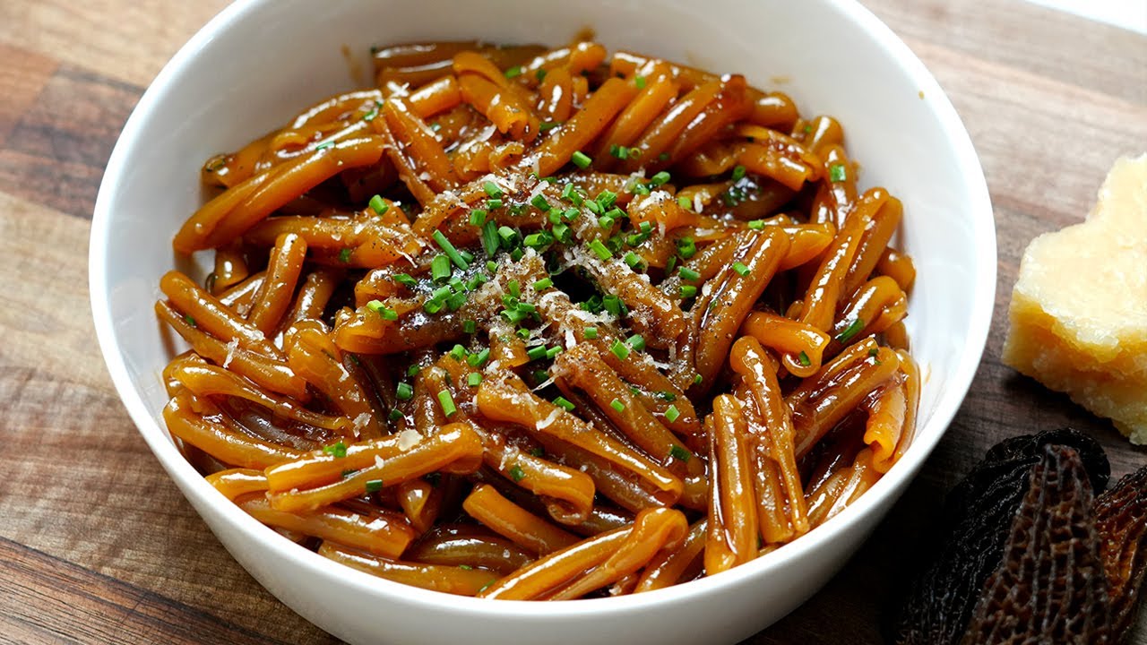 No-Mushroom Mushroom Pasta — Creamy Dashi (No Cream, No Butter)