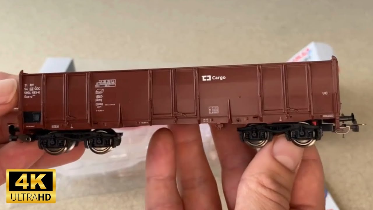 2024 New Release! Unboxing & Review: PIKO Eaos ČD Cargo VI Freight Car | Stunning Detail & Design!