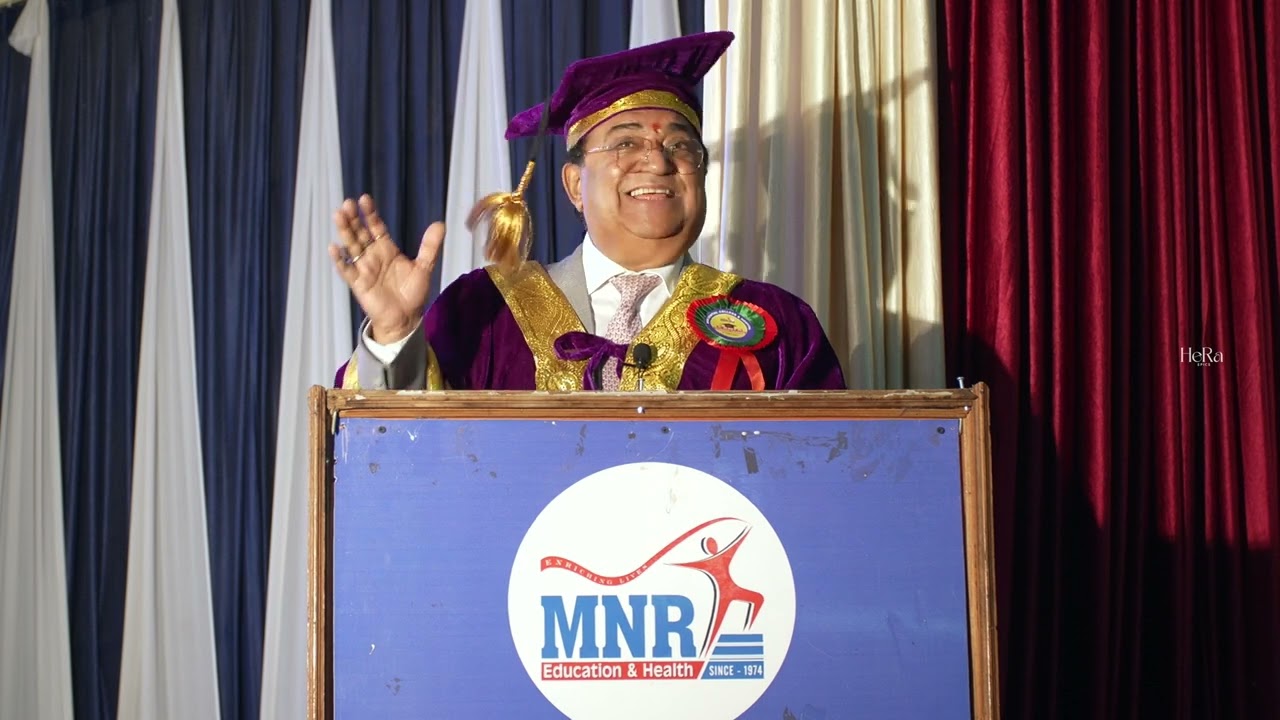 Grand Graduation Day at MNR Dental College | Honored by Padma Shri Prof. Dr. Mahesh Verma Ji