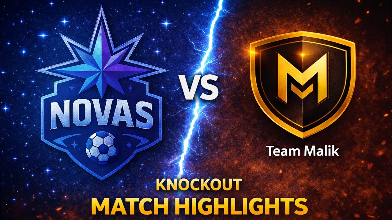 KNOCKOUT MATCH OF MYG SOCCER TOURNAMENT SEASON 5 || Team Malik VS Novas||