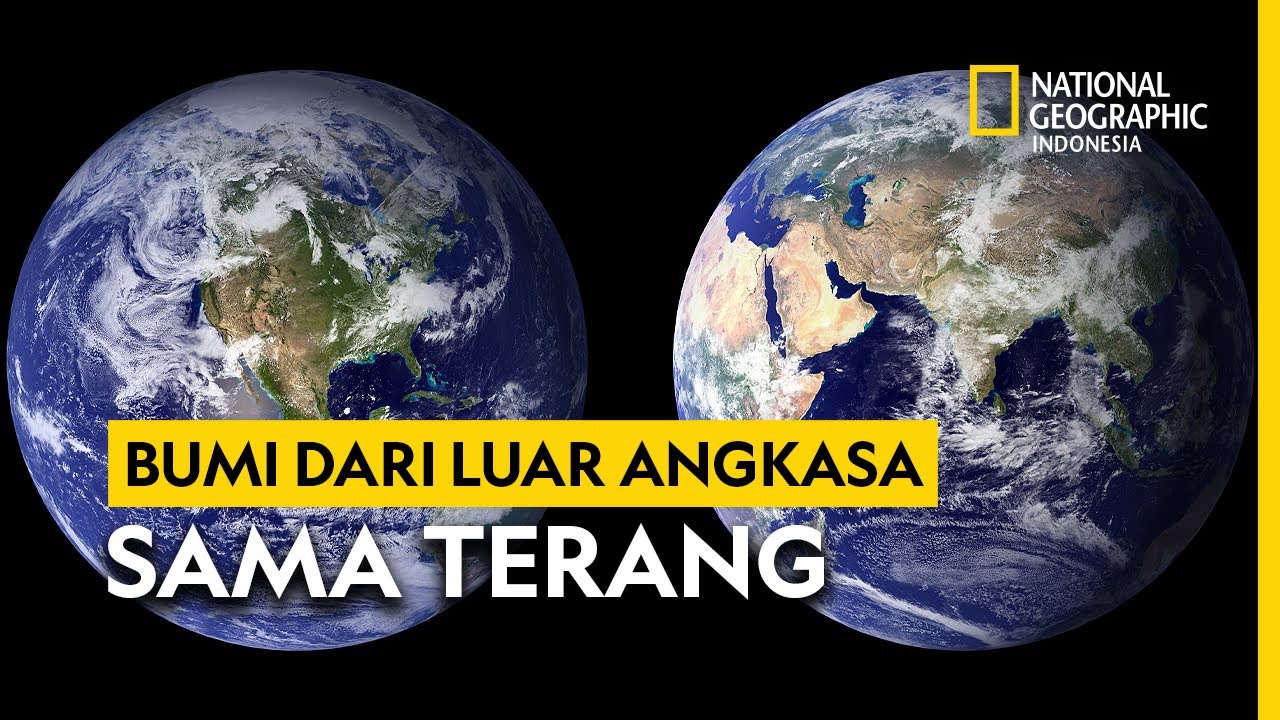Mengapa Belahan Bumi Terlihat Sama Terang Dilihat dari Luar Angkasa?