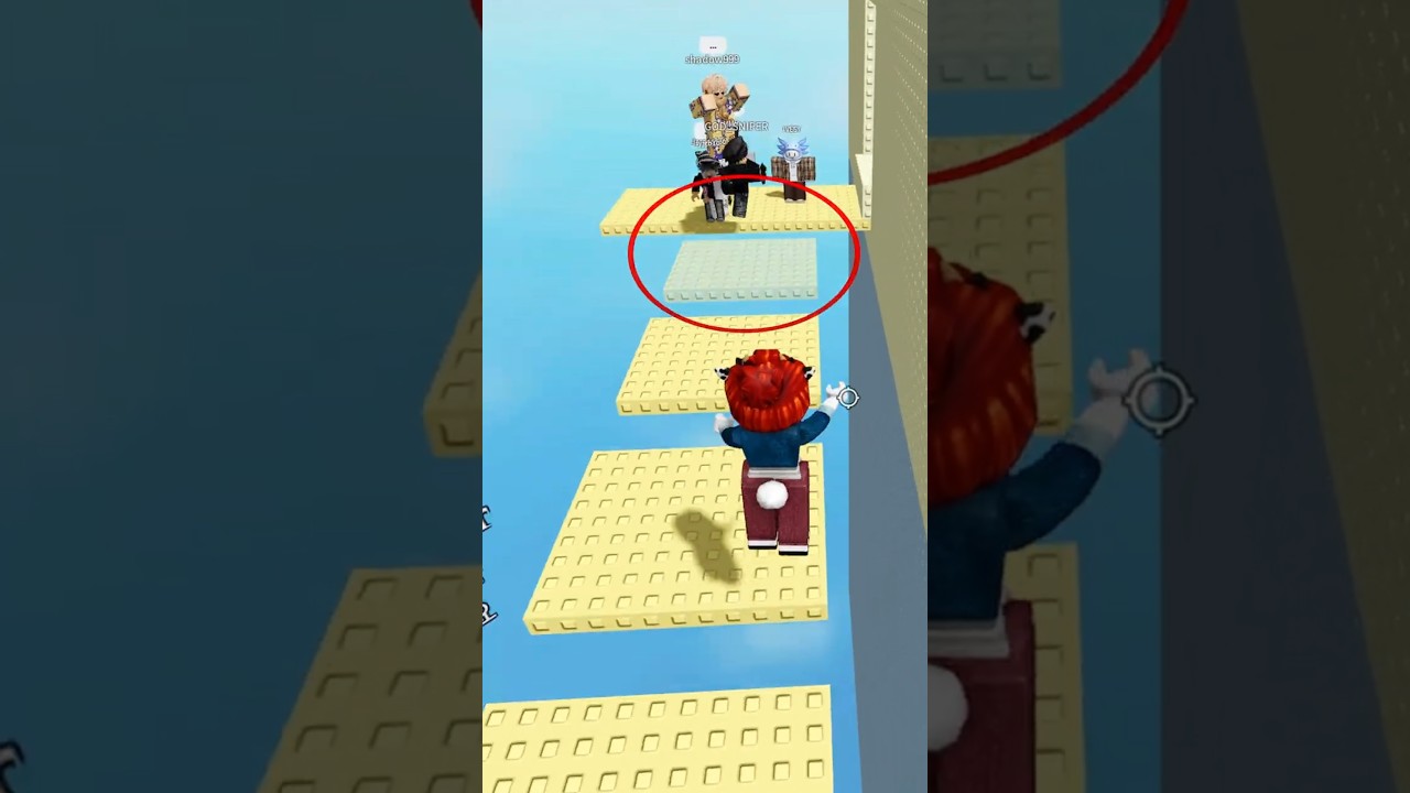 😨 I survived a Roblox trap (clutch)