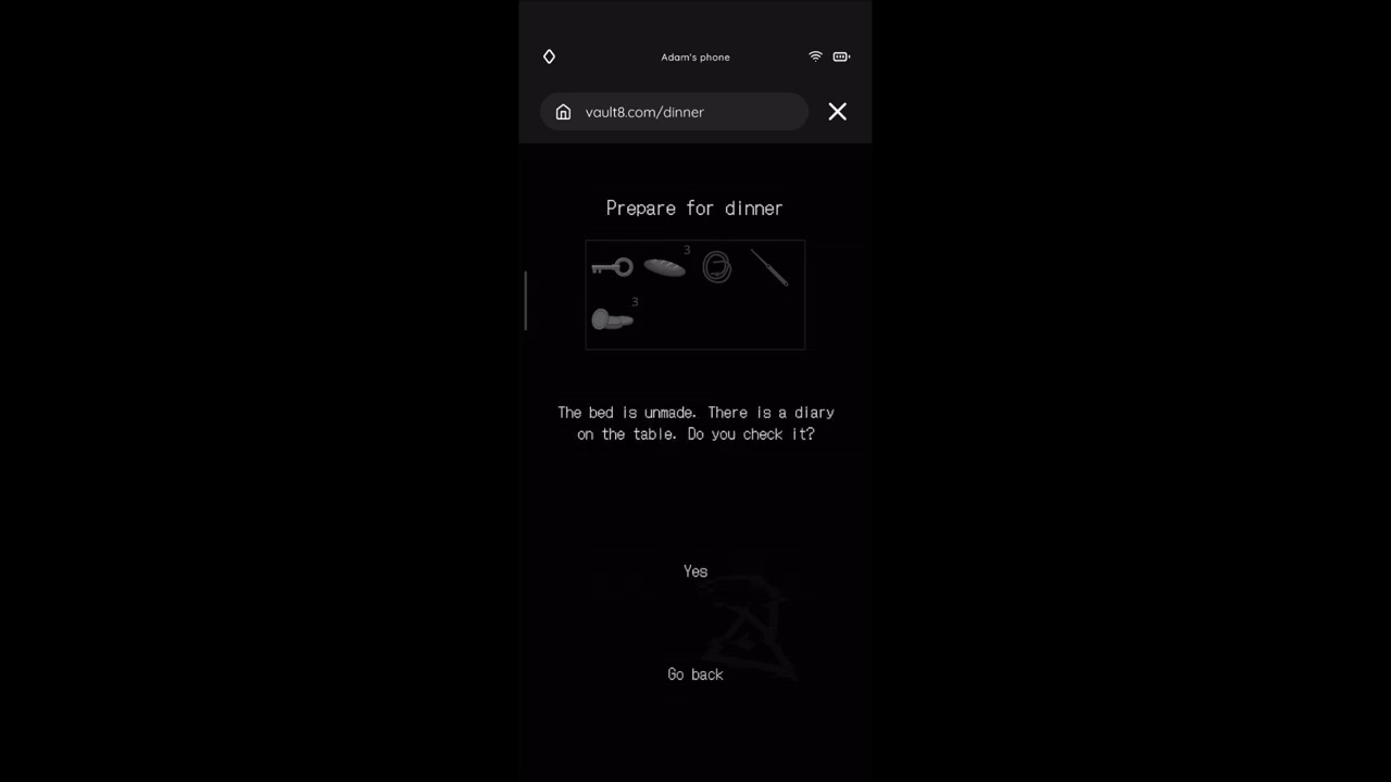 Vault8/dinner challenge - An Elmwood Trail: Episode 3