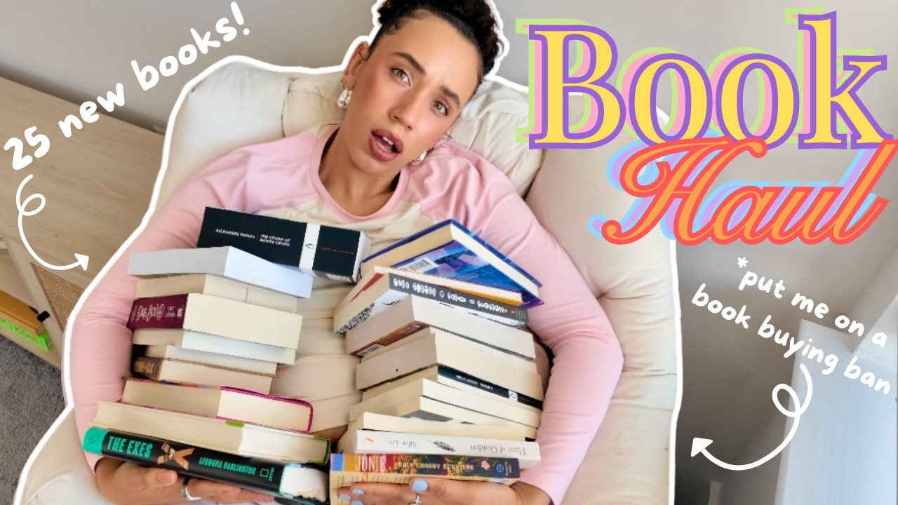 Огромная покупка книг, потому что я не могу перестать их покупать 📚