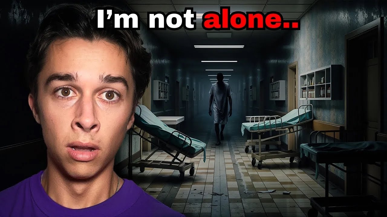I Survived Overnight TRAPPED in a Haunted Hospital.. (Storytime)