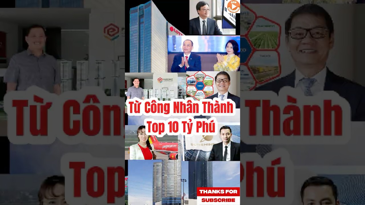Người Bất Ngờ Nhất Trong Top 10 Người Gi&agrave;u Nhất Việt Nam 2025 L&agrave; Ai?#typhu #nguoigiau