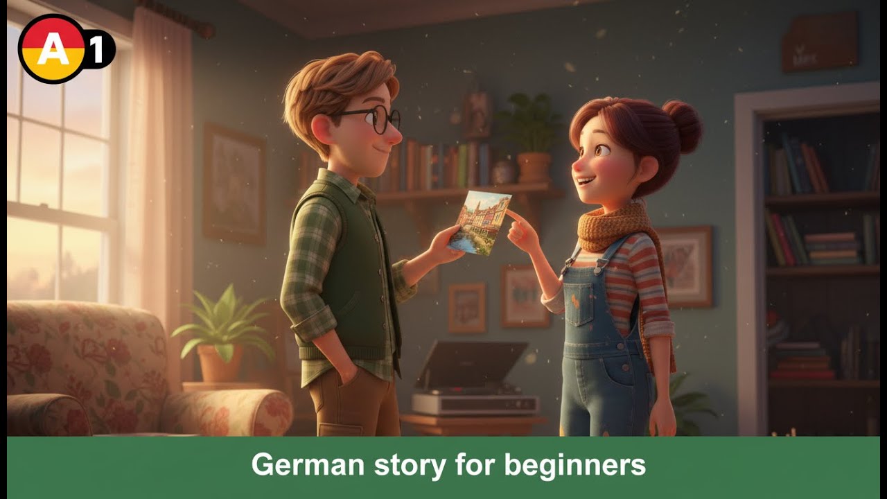 Learn German Through Stories | Oskar's Dancing Problem | German Story | How I Improve my German