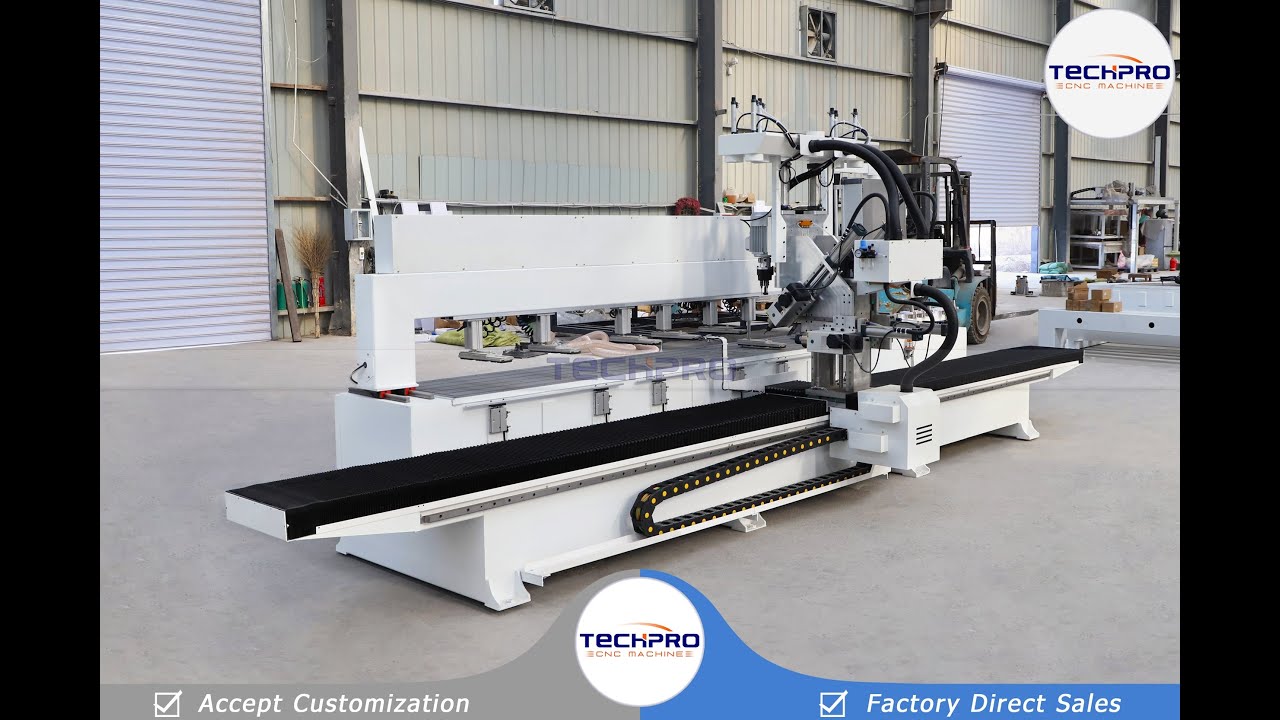 Door and wall cabinet processing center for small boards processing