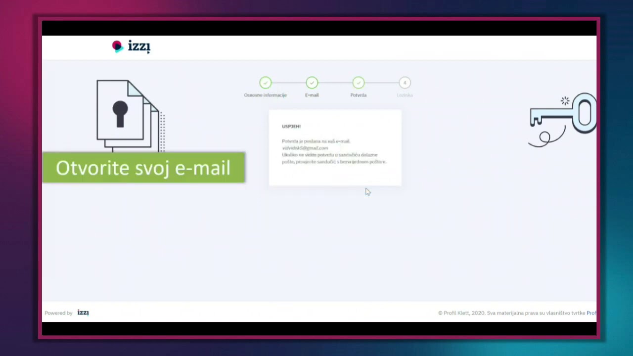 IZZI: kako se roditelji registriraju
