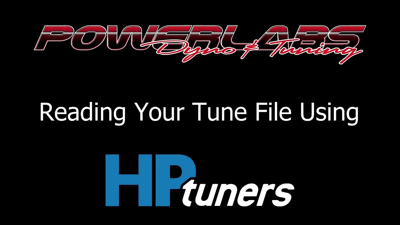 Reading Your Tune File Using HP Tuners