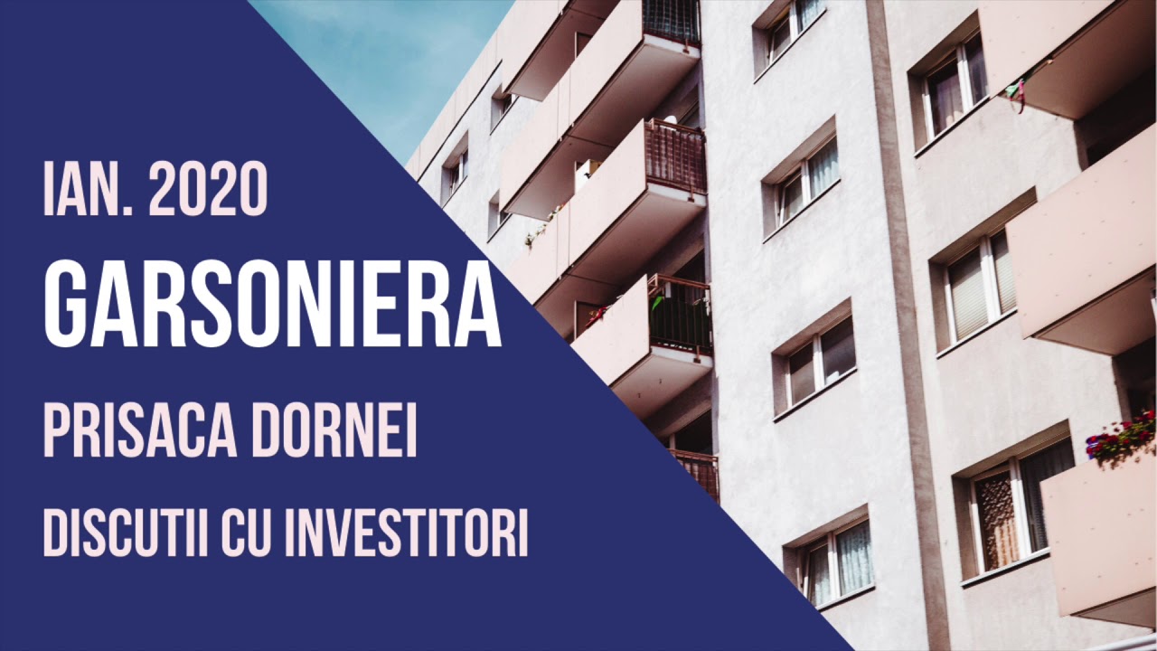 Discutii cu investitori - Garsoniera Prisaca Dornei