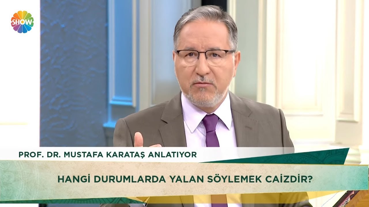 Hangi durumlarda yalan söylemek caizdir?