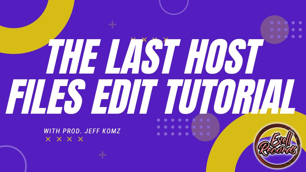 The Last Host Files Edit Tutorial 2022: How To Edit Host Files With Notepad [Working]