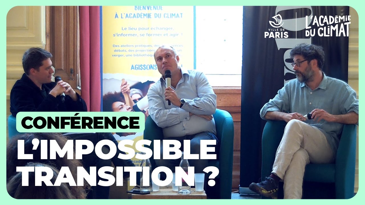 L'impossible transition ? Avec Jean-Baptiste Fressoz et François Gemenne
